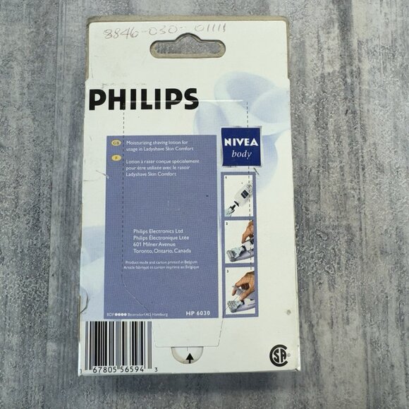 Philips HP6030 Lady Shave Skin Comfort Lotion Replacement Cartridges - Picture 3 of 6